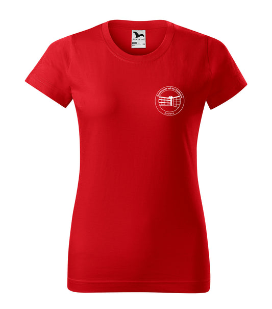 T-Shirt Damen Karthause Rot