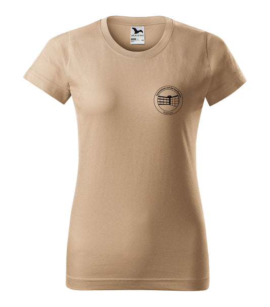 T-Shirt Damen Karthause Sand
