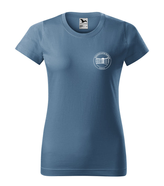 T-Shirt Damen Karthause Blau