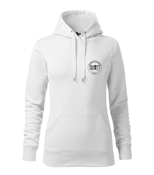 Hoodie Damen Karthause Weiss